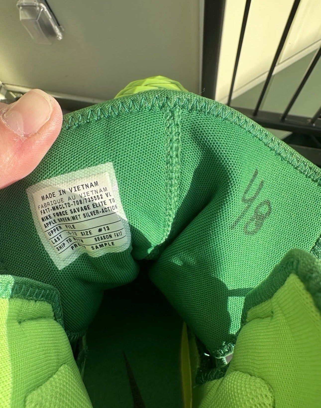 Nike Force Savage Pro Oregon PE Sample Cleat