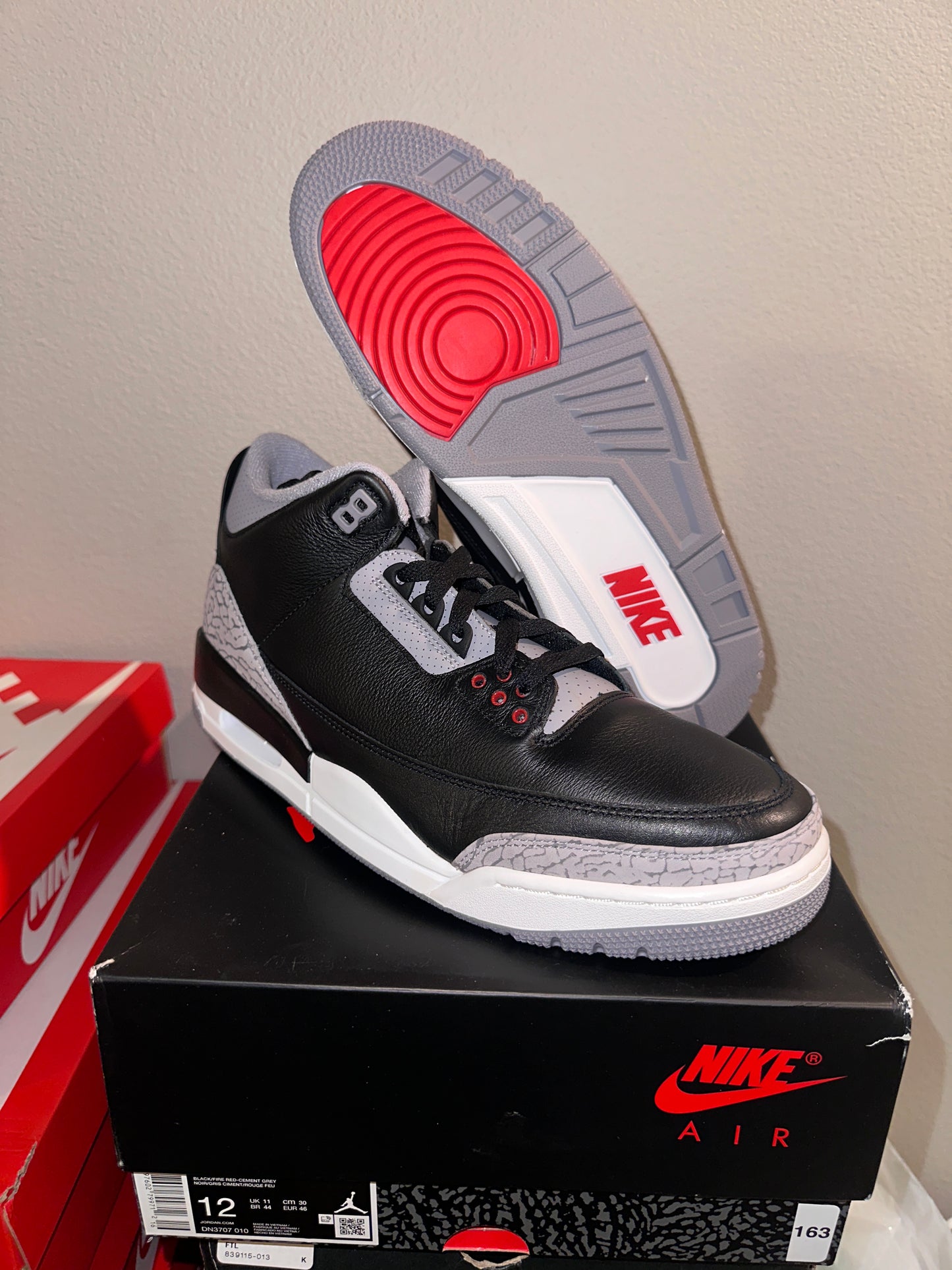 Jordan 3 Black Cement 2024