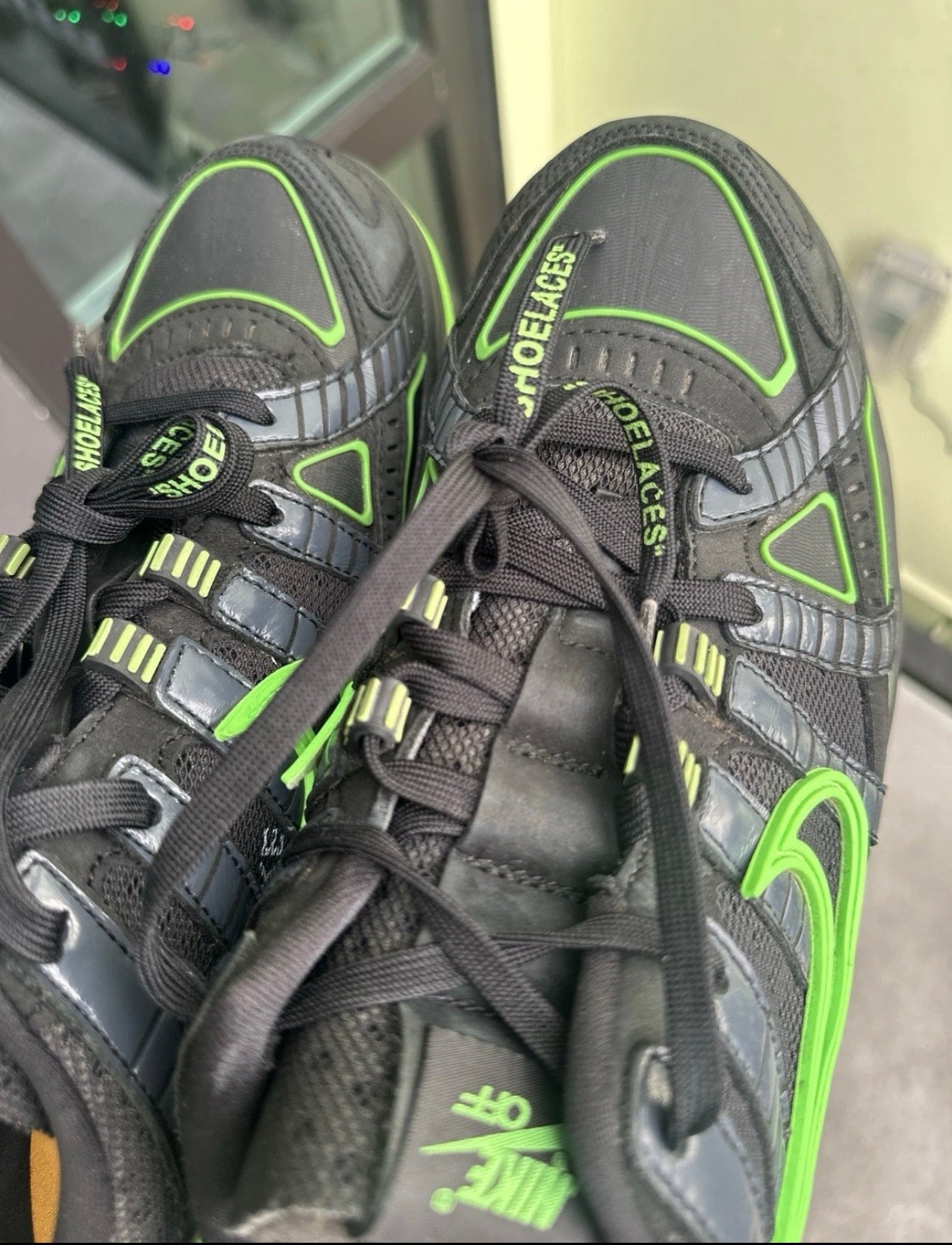 Nike Air Rubber Dunk x Off White Green Strike