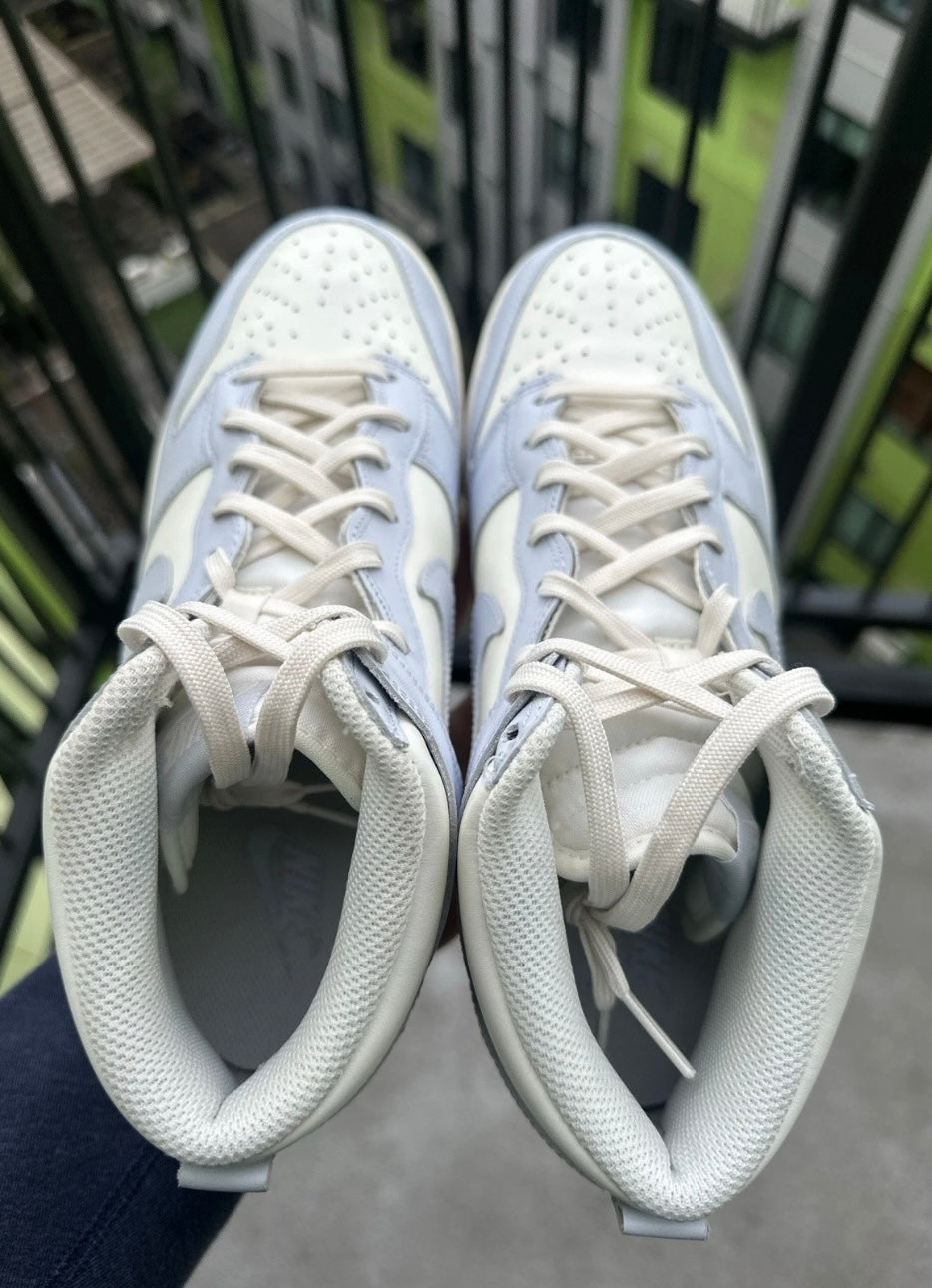 Nike Dunk High Sail Football Grey W