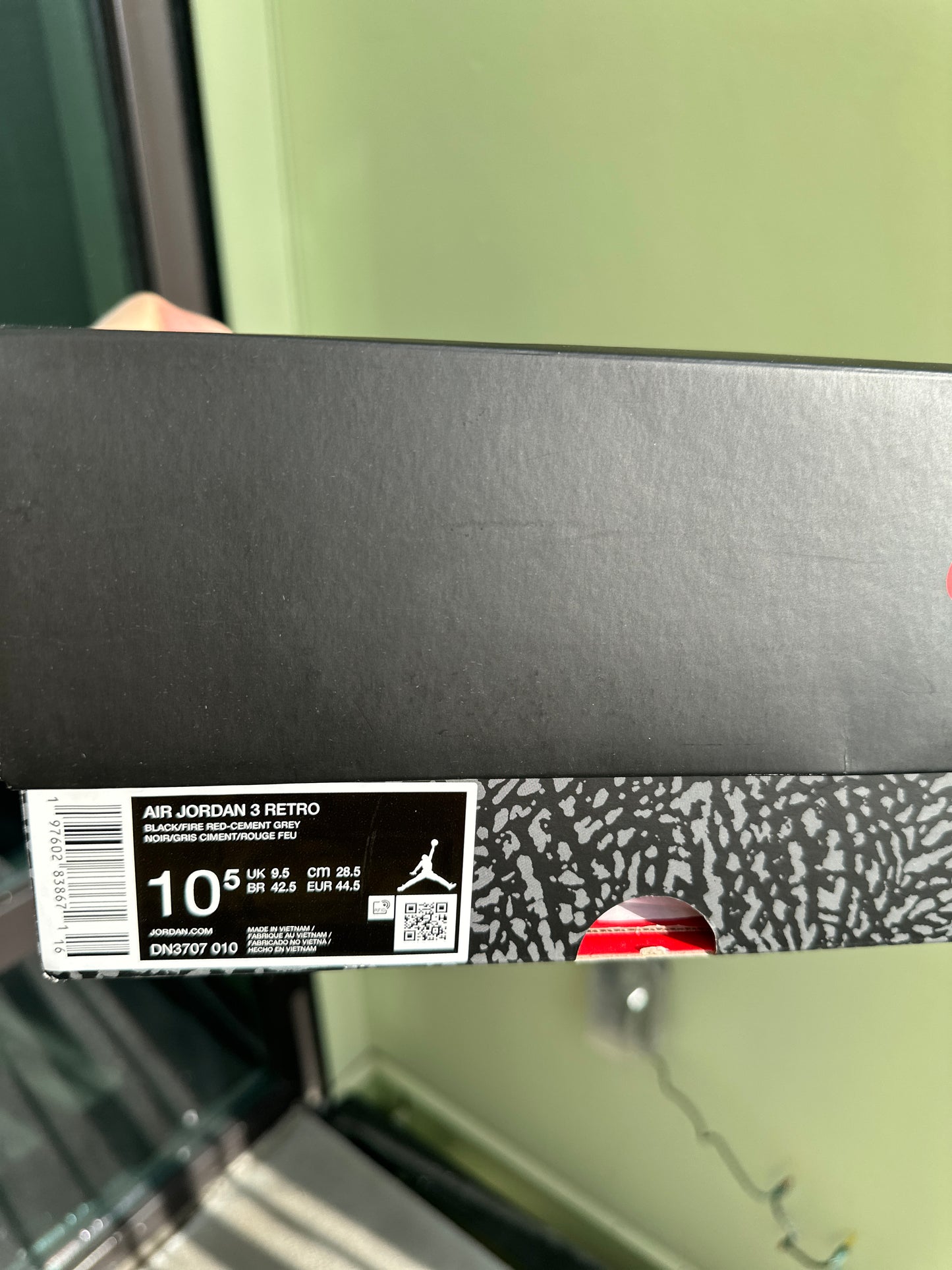 Jordan 3 Black Cement 2024