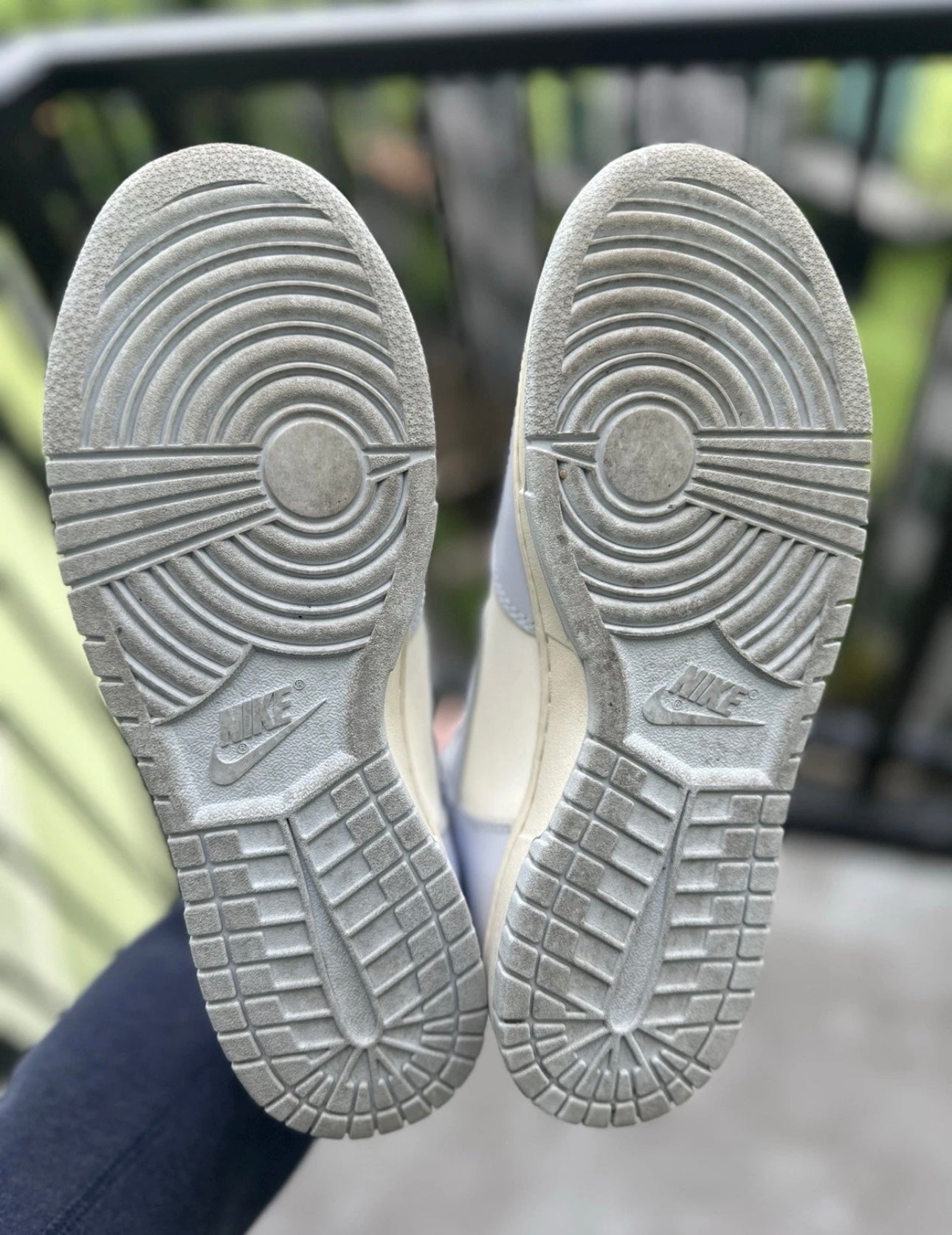 Nike Dunk High Sail Football Grey W