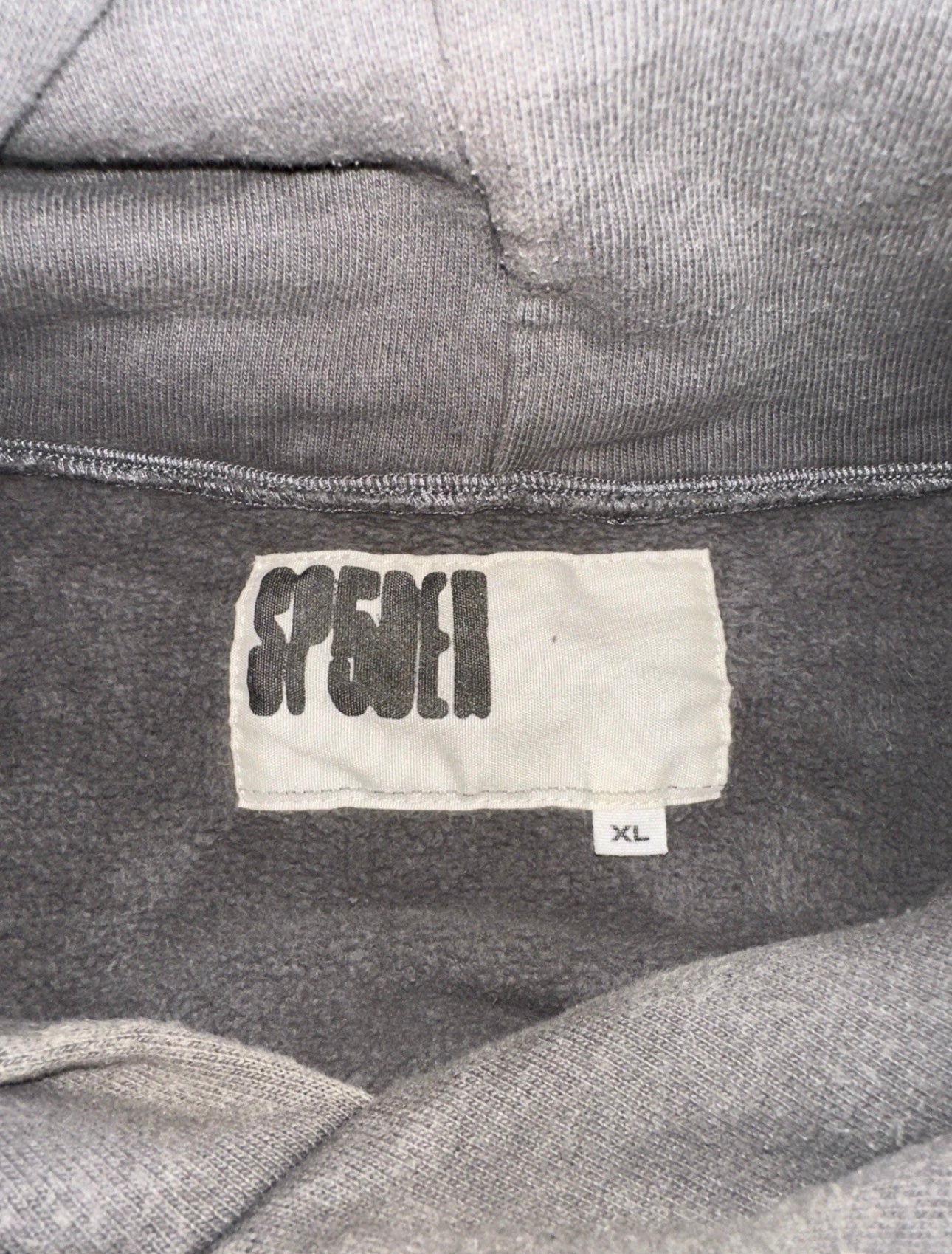 Sp5der Punk V2 Slate Grey Hoodie