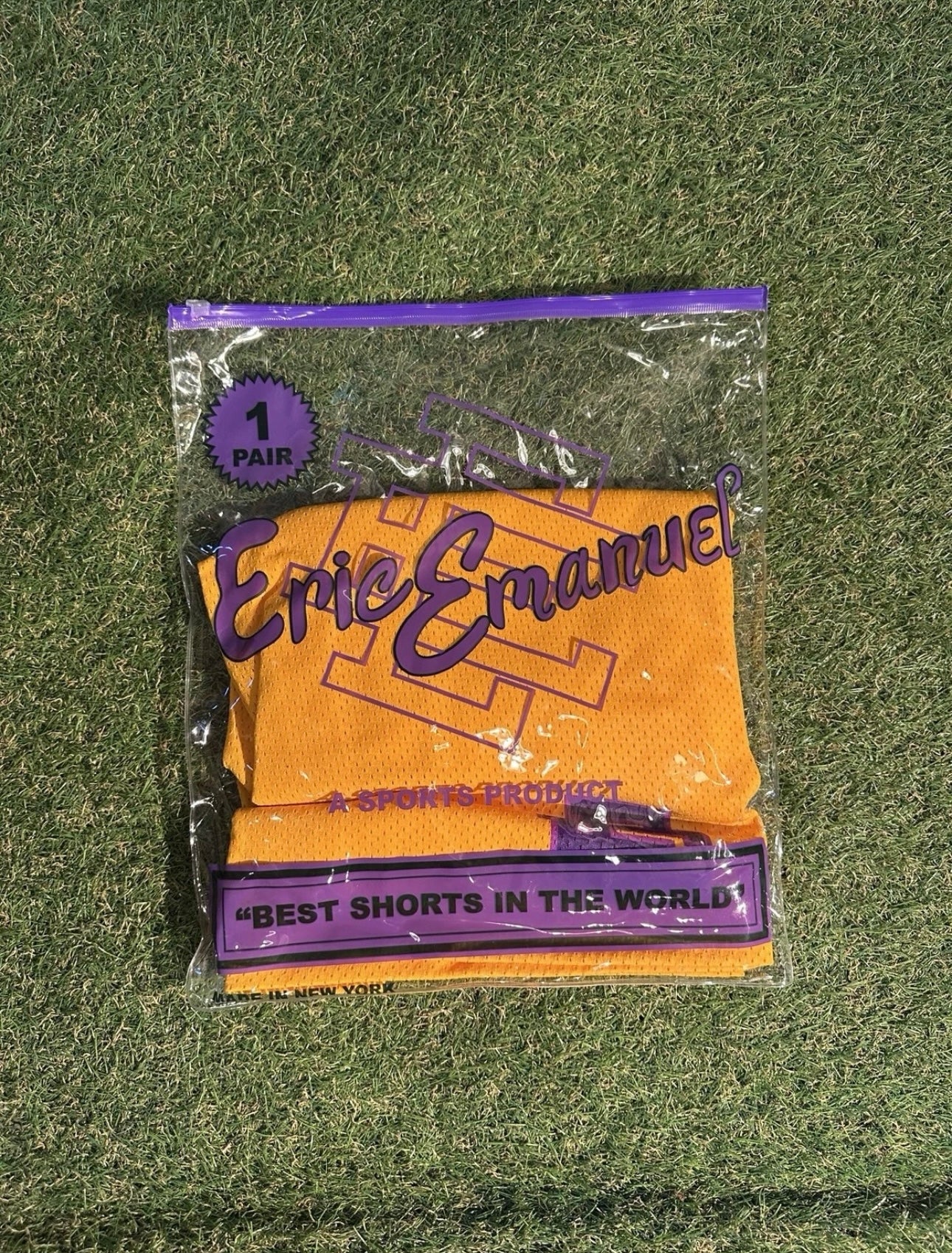 Eric Emanuel Basic Short Gold/Violet