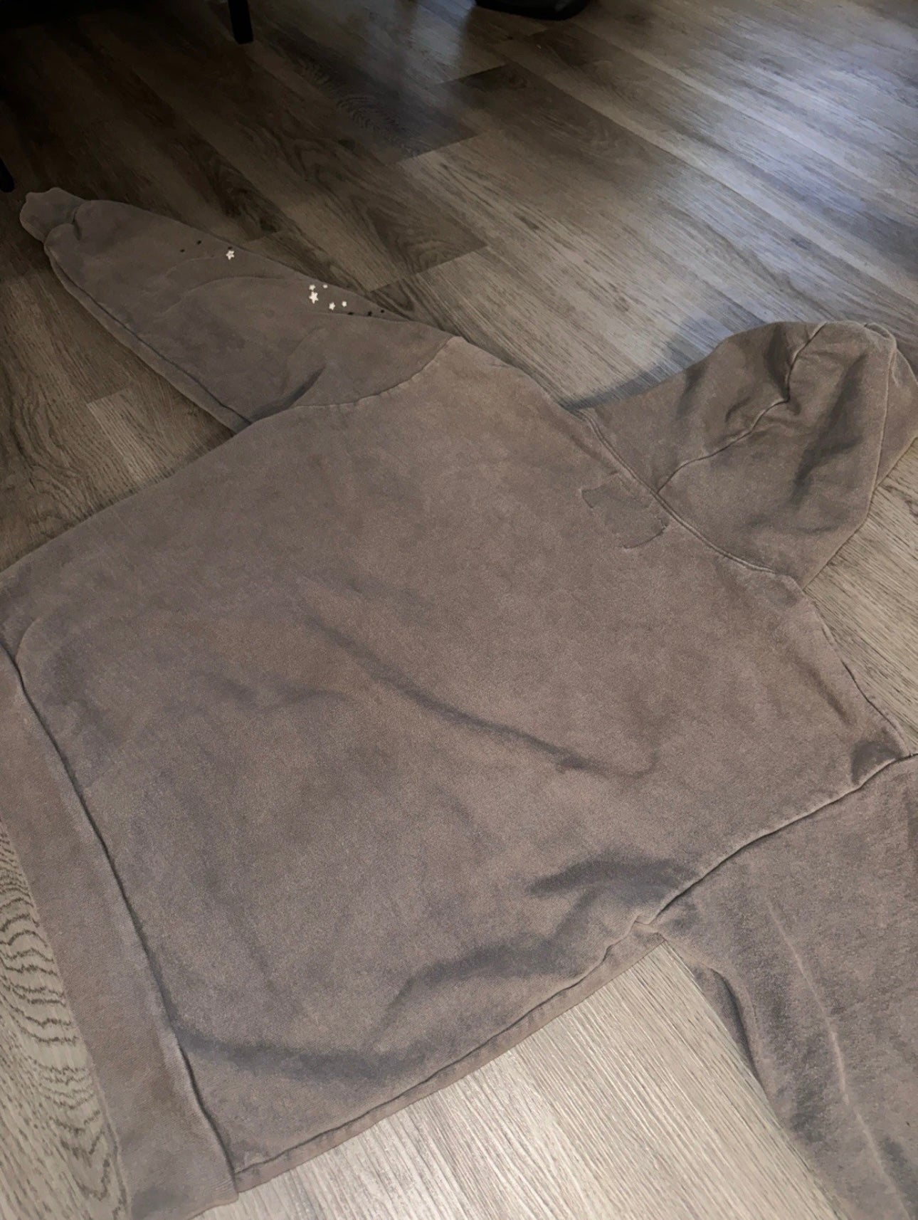 Sp5der Punk V2 Slate Grey Hoodie