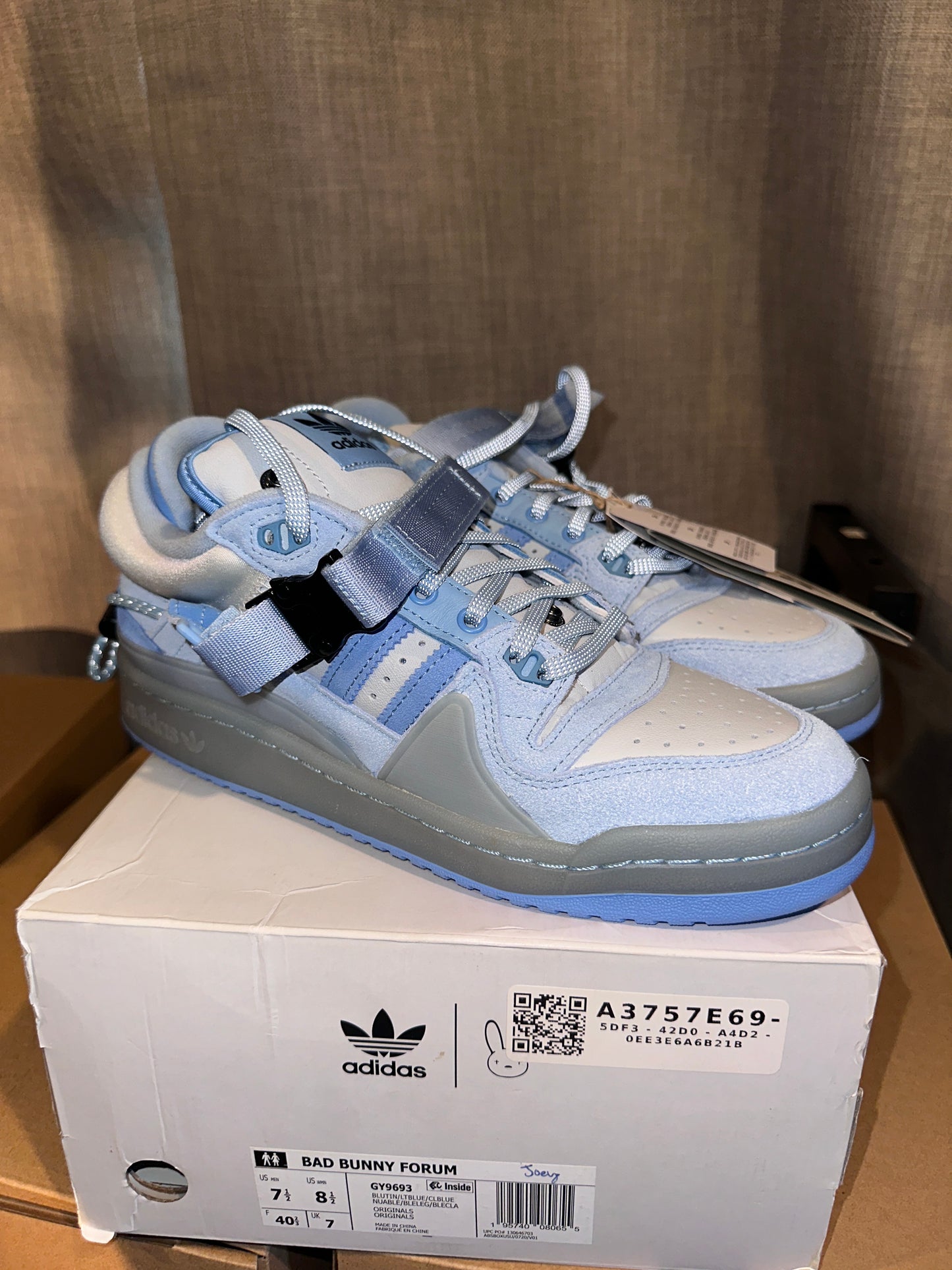 Adidas Forum Buckle Bad Bunny Blue Tint