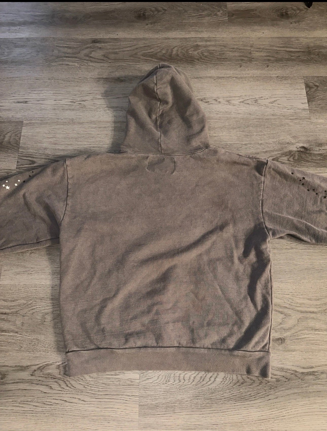 Sp5der Punk V2 Slate Grey Hoodie