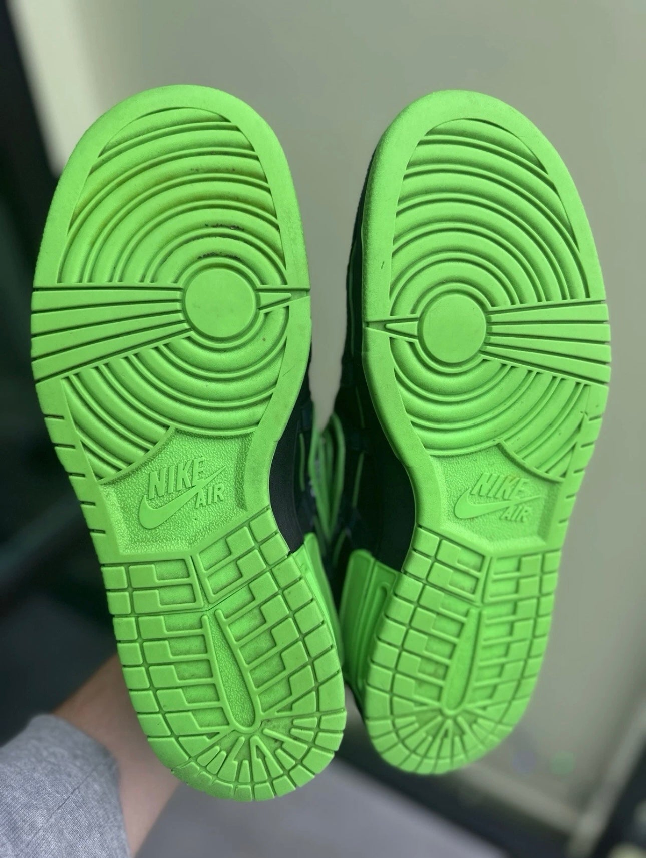 Nike Air Rubber Dunk x Off White Green Strike